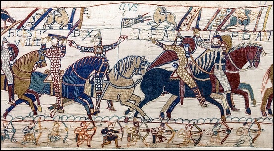 La bataille finale où Harold perdit la vie.