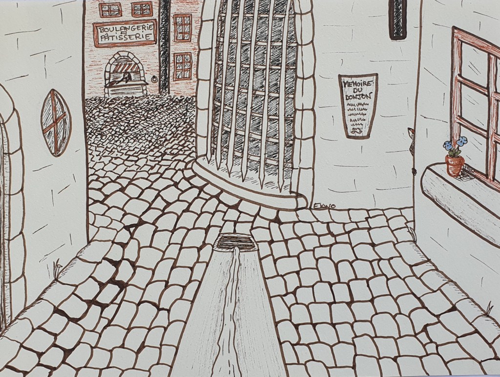 Jour 1 : DONJON Il était une fois, dans un donjon citadin proche de toutes commodités — latrines incluses et beaux volumes — travaillait une loutre.